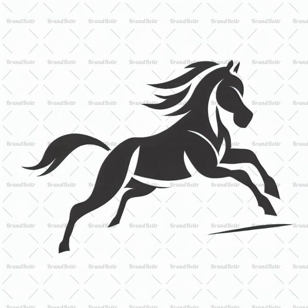 Galoppierendes Pferd